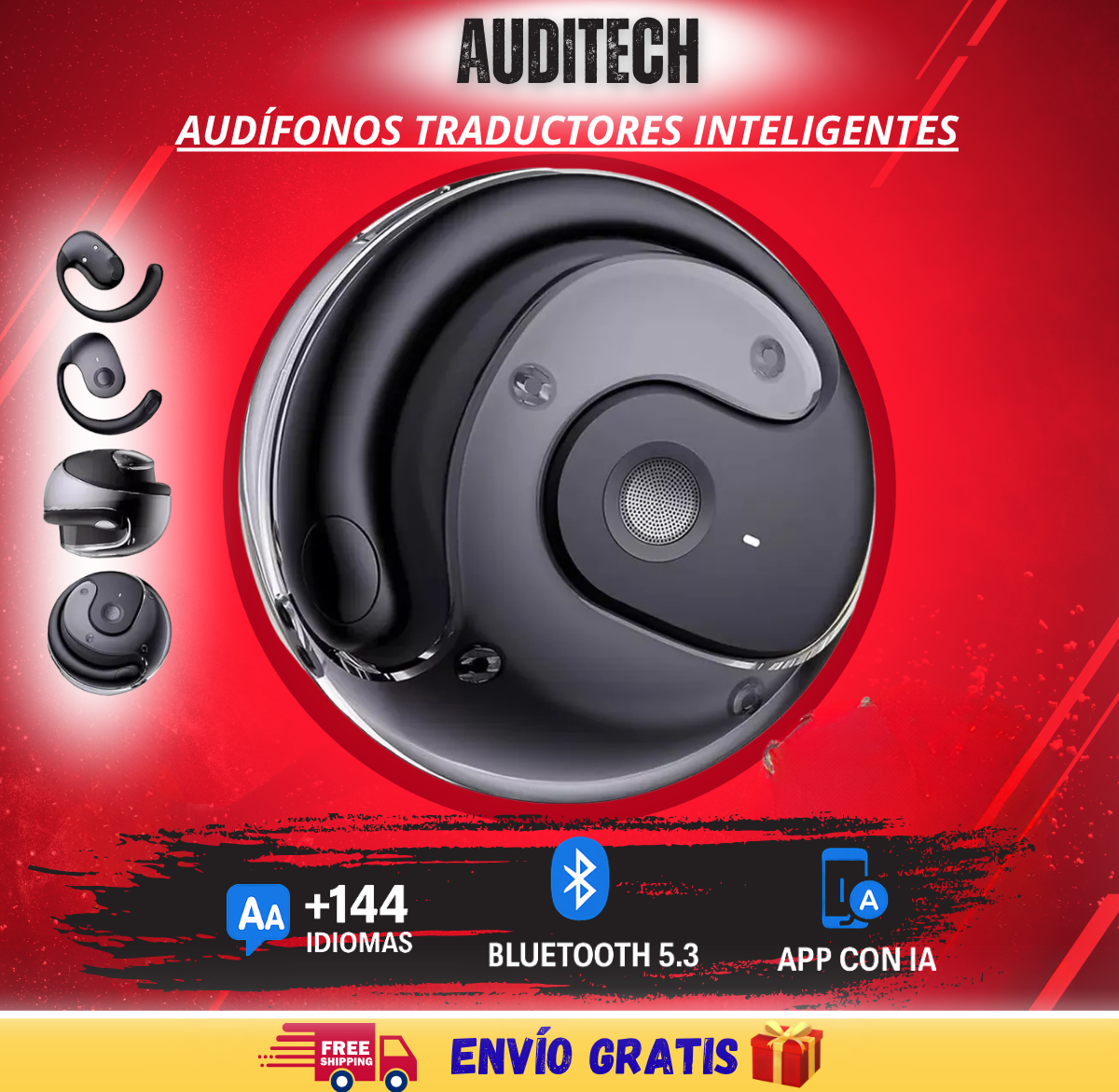 Auditech - Audífonos Traductores