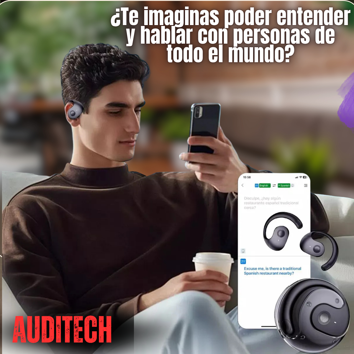 Auditech - Audífonos Traductores